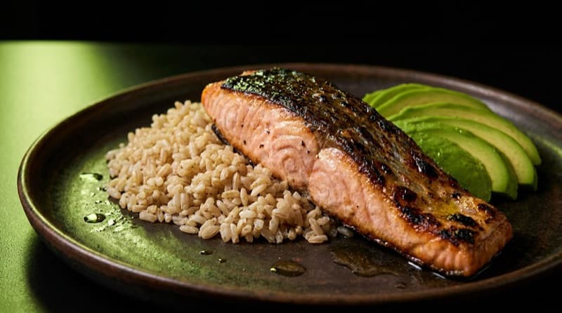 A meal broken down into recognised ingredients